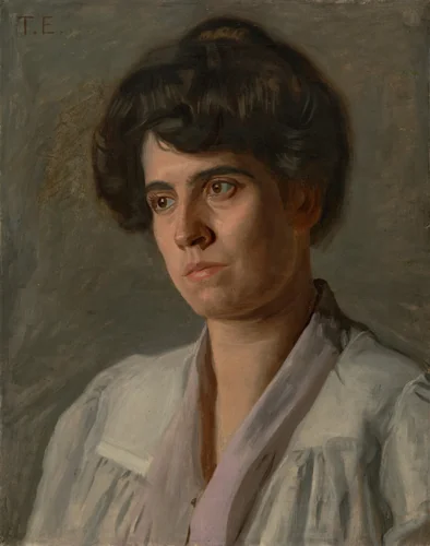 Harriet Husson Carville (Mrs. James G. Carville) by Thomas Eakins, painting, 1904