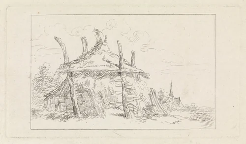 Hooiberg by Dirk Hussem, print, 1787-1817