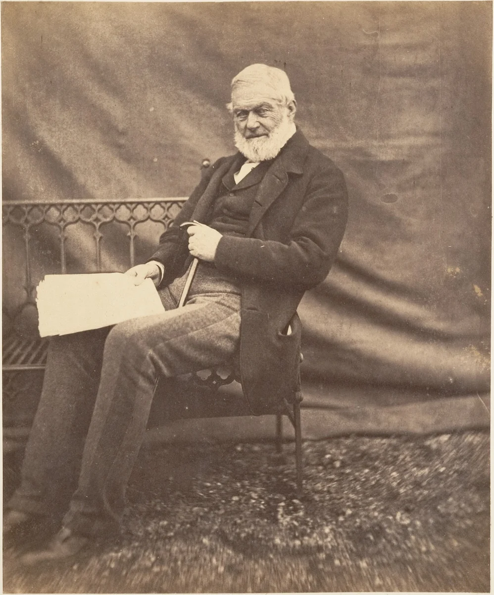 [Portrait of Major Anderson] by Horatio Ross, photograph, 1856-1859