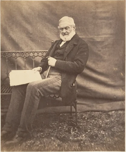 [Portrait of Major Anderson] by Horatio Ross, photograph, 1856-1859