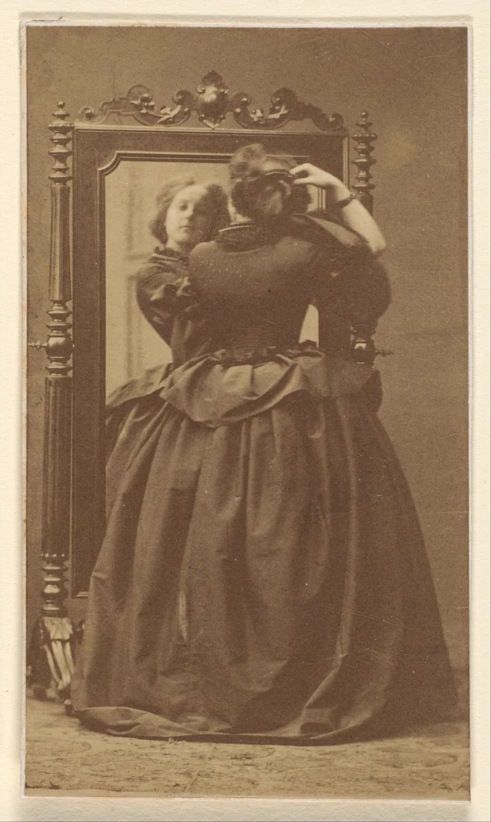 La Psyché by Pierre-Louis Pierson, photograph, 1860-1869