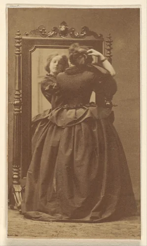 La Psyché by Pierre-Louis Pierson, photograph, 1860-1869