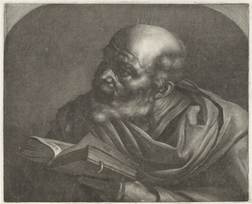 Kale man by Wallerant Vaillant, print, 1658-1677