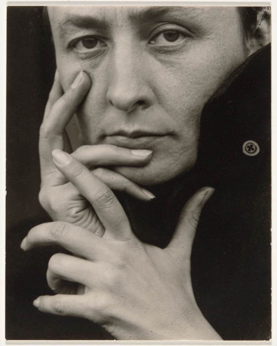 Georgia O'Keeffe by Alfred Stieglitz, photograph, 1918