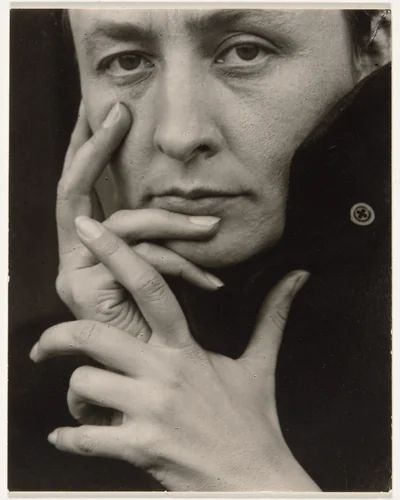 Georgia O'Keeffe by Alfred Stieglitz, photograph, 1918