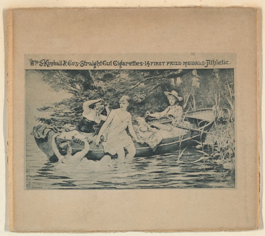 Athletic, from the Sports and Art Subjects series (N197) issued by Wm. S. Kimball & Co. by William S. Kimball & Company, print, 1886-1893