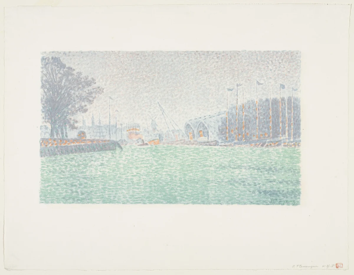 Flessingue by Paul Signac, print, 1895