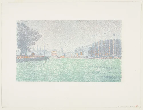 Flessingue by Paul Signac, print, 1895