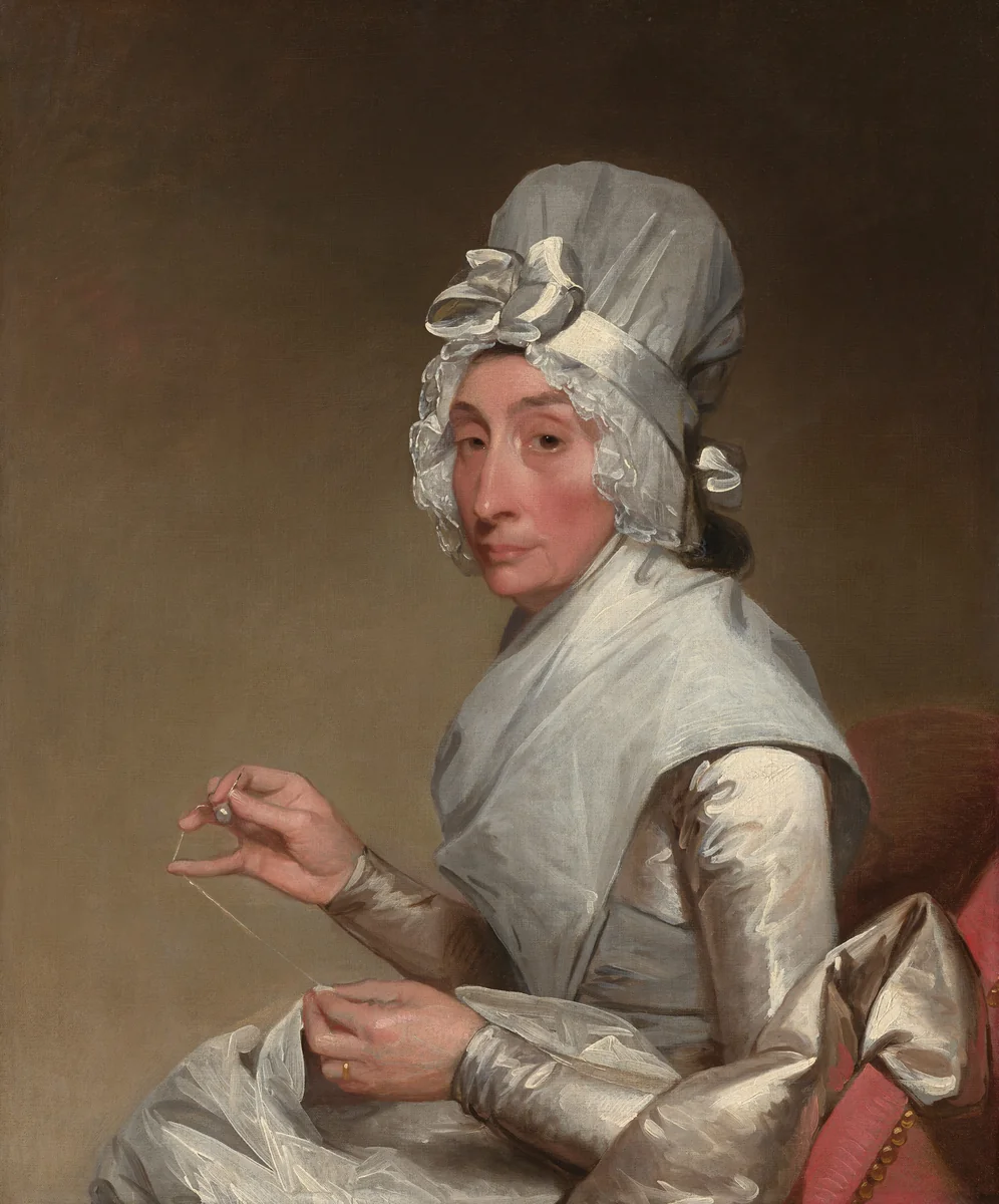 Catherine Brass Yates (Mrs. Richard Yates) by Gilbert Stuart, painting, 1793-1794