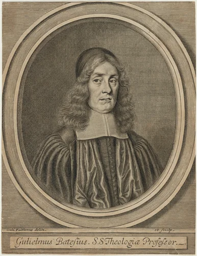 William Bates, D.D. by William Faithorne, print, 1616-1691