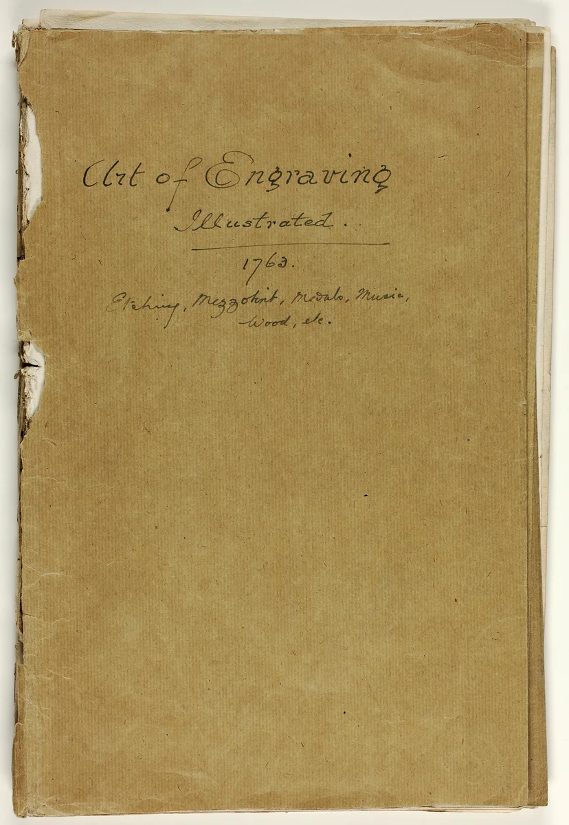 Art of Engraving, from Encyclopédie by André le Breton
Michel-Antoine David
Laurent Durand
Antoine-Claude Briasson, book, 1751-1777