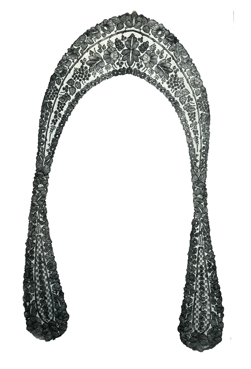 Collar with Lappets by France, probably Bayeux, other, 1875-1900