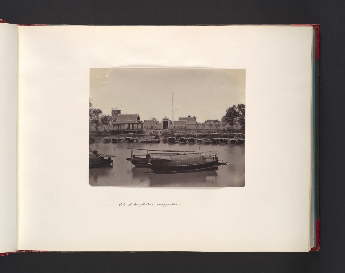 Site of New Palace at Ayuthia by John Thomson, photograph, 1865