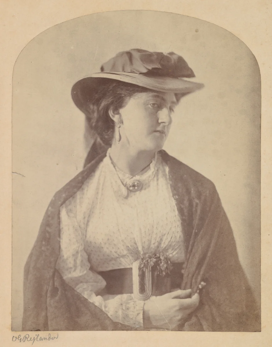 Evening Sun [Variant] by Oscar Gustav Rejlander, photograph, 1855-1865