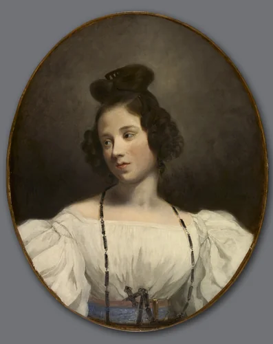 Mlle. Alexandrine-Julie de la Boutraye by Eugène Delacroix, painting, 1827-1839