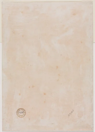 Several Line Borders (verso) by Luzio Romano, drawing, 1530-1570