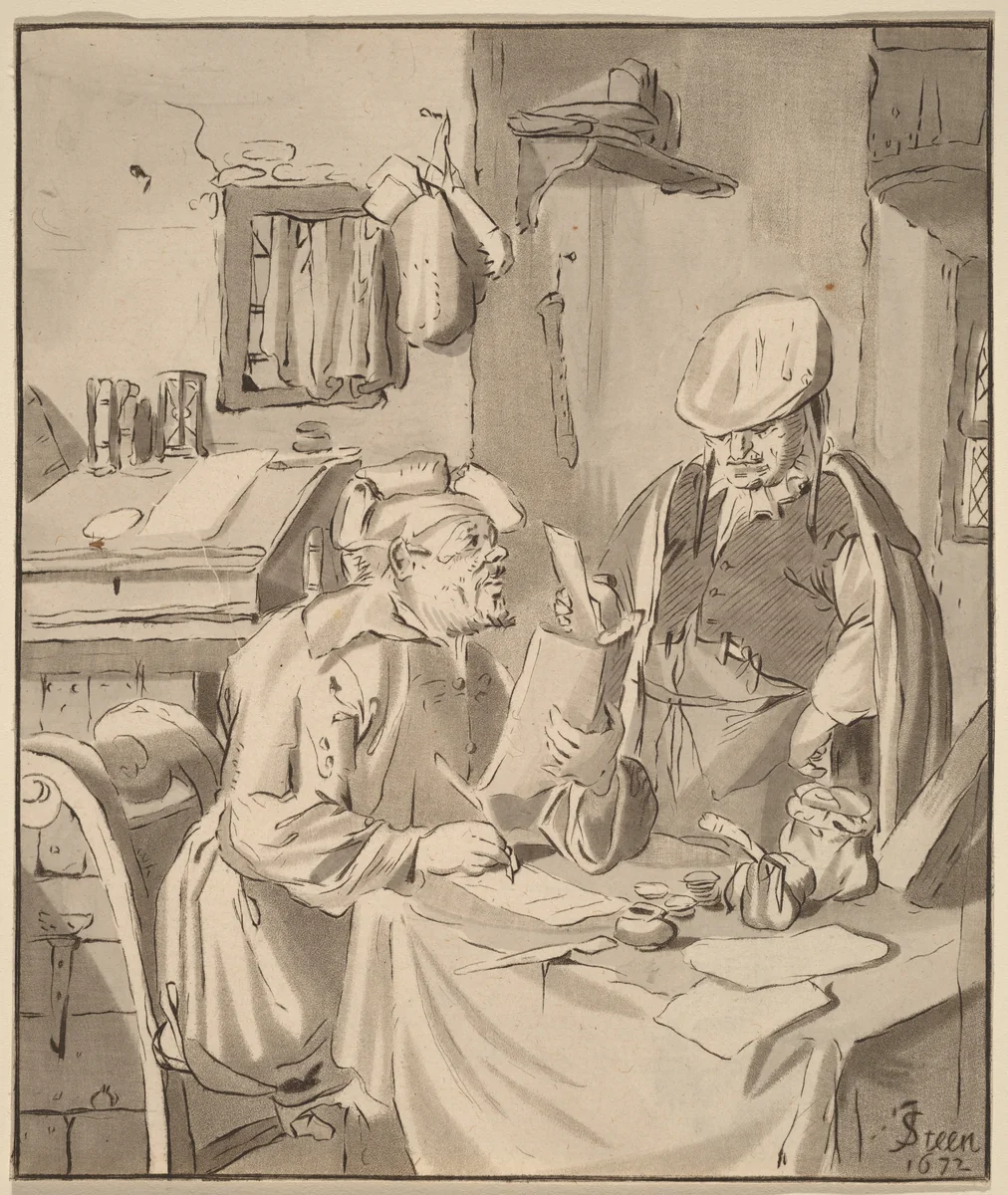 The Collector by Cornelis Ploos van Amstel
Bernhard Schreuder
Jan Steen, print, 1777-1786