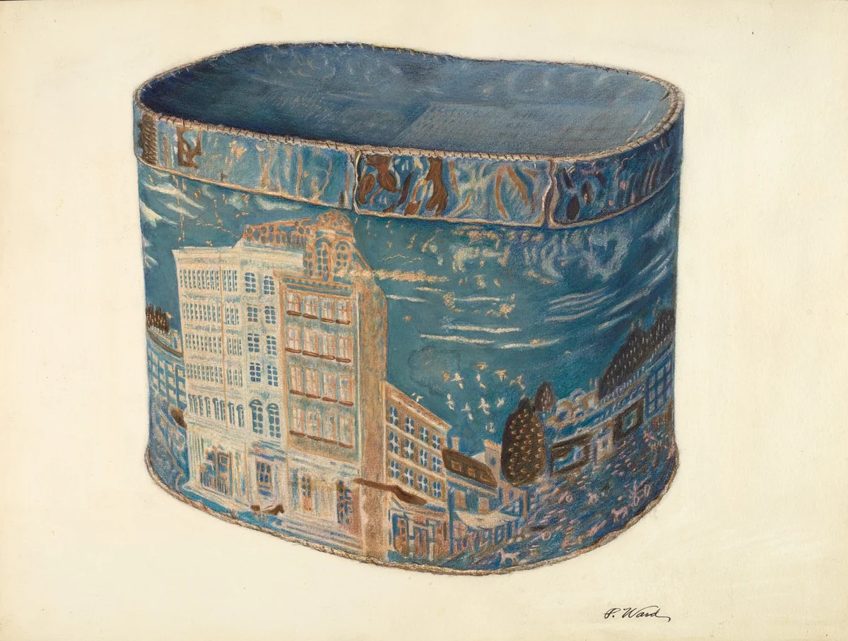 Bandbox by Paul Ward, index of american design, 1939