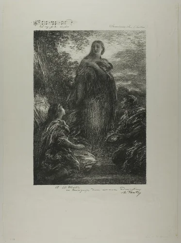 Semiramis by Henri Fantin-Latour, print, 1894-1895