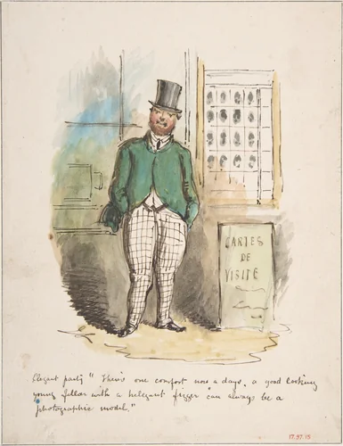 Comic Sketch by John Leech, drawing, 1837-1864