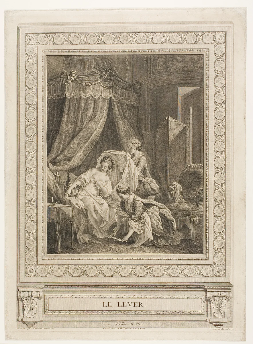 The Rising by Jean Massard, print, 1771
