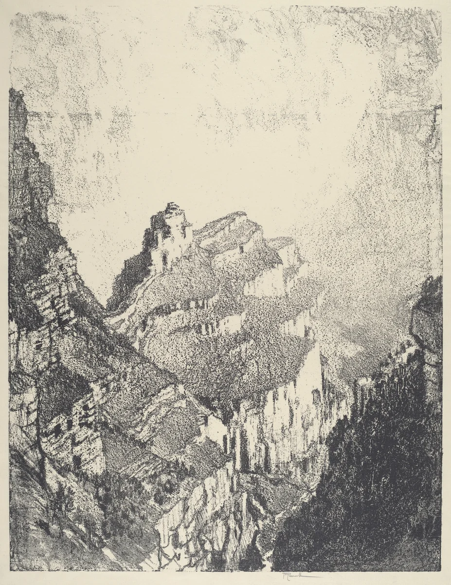 Road to the White City, No.II by Joseph Pennell, print, 1912