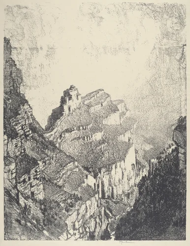 Road to the White City, No.II by Joseph Pennell, print, 1912