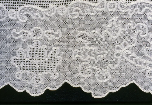 Border (From a Cover) by Southern Italy or Sicily, textile, 1675-1700