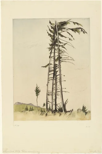 Tatra Mountains (Tatry) by Emil Orlik, print, 1898