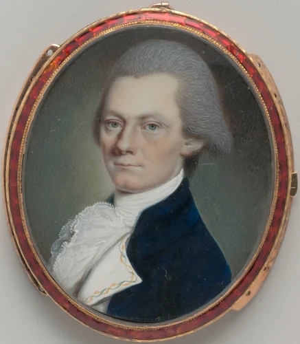 William Few by John Ramage, artwork, 1784-1790