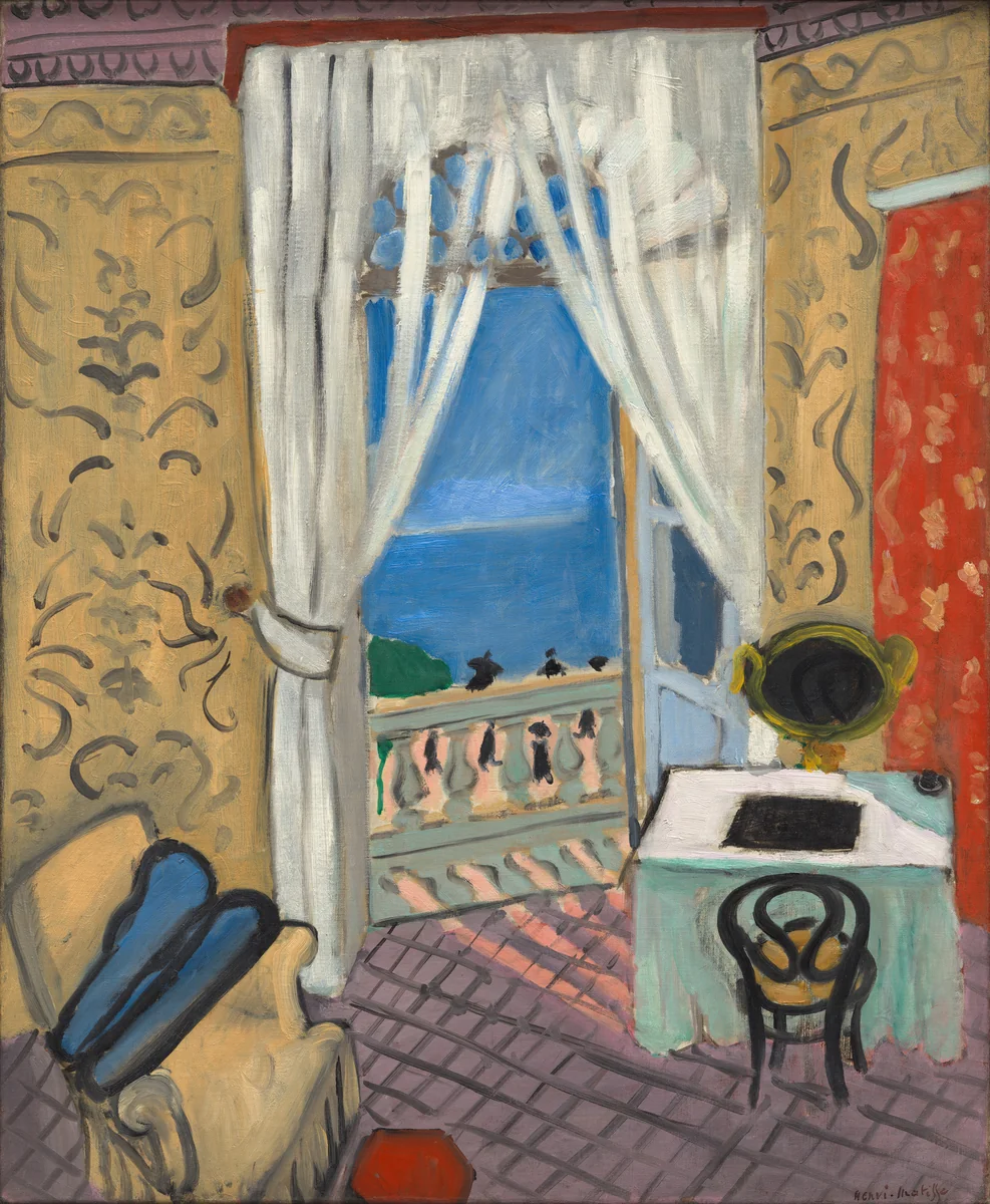 Interior with a Violin Case by Henri Matisse, painting, 1918