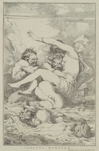 Jealous Monster by John Hamilton Mortimer, print, 1778