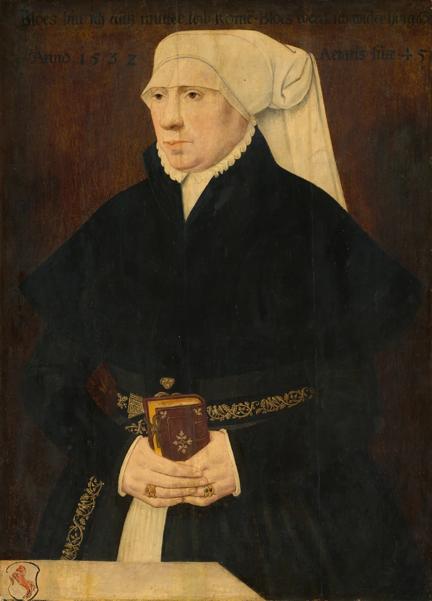 Portrait of a Lady by German 16th Century, painting, 1532