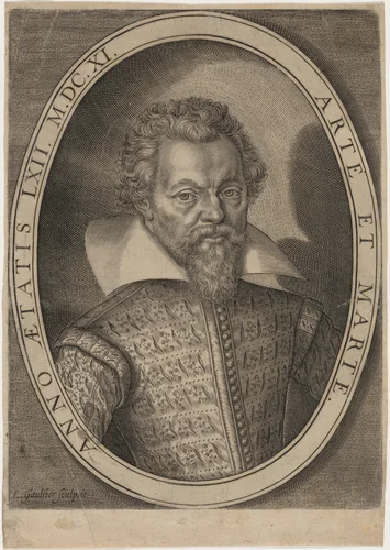 Philippe de Mornay (Du Plessis-Mornay) by Léonard Gaultier, print, 1611