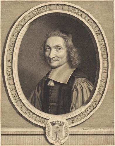 Pierre Poncet by Robert Nanteuil, print, 1660