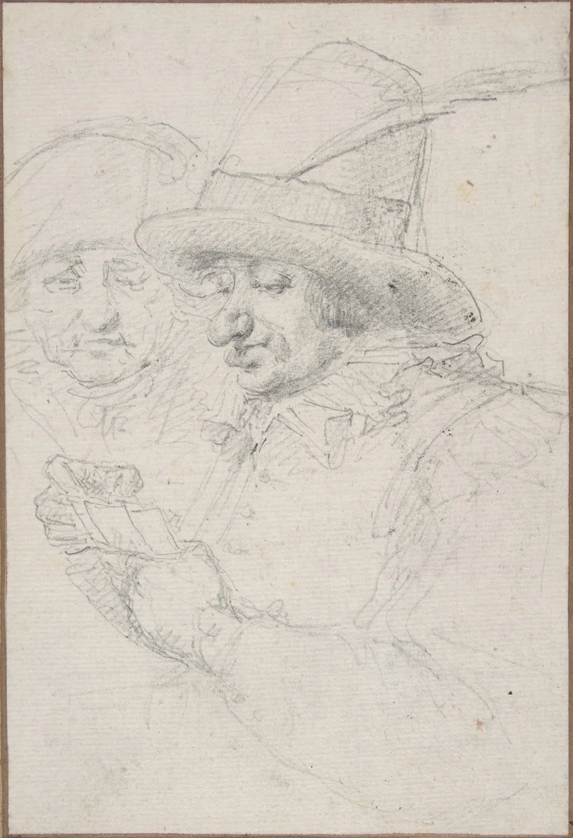 Replacements in the Parisian Guard Playing Cards by Dominique Vivant Denon, drawing, 1790-1800