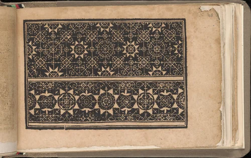 Schön newes Modelbuch (Page 48r) by Sigismundus Latomus, book, 1608