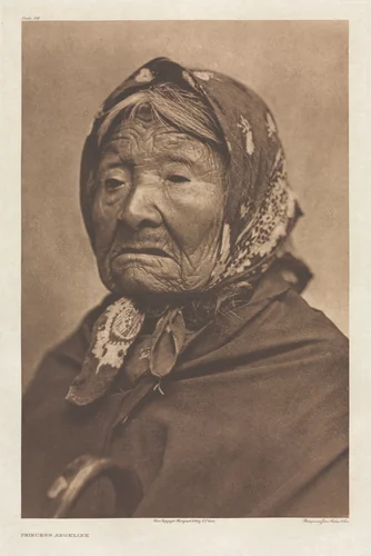 Portfolio IX, Plate 314: Princess Angeline by Edward Curtis, other, 1899