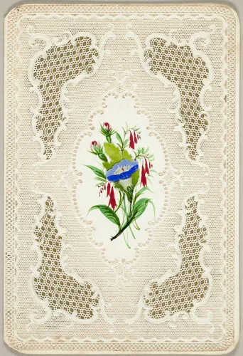 Untitled Valentine (Flowers) by Unknown Artist, other, 1840-1850
