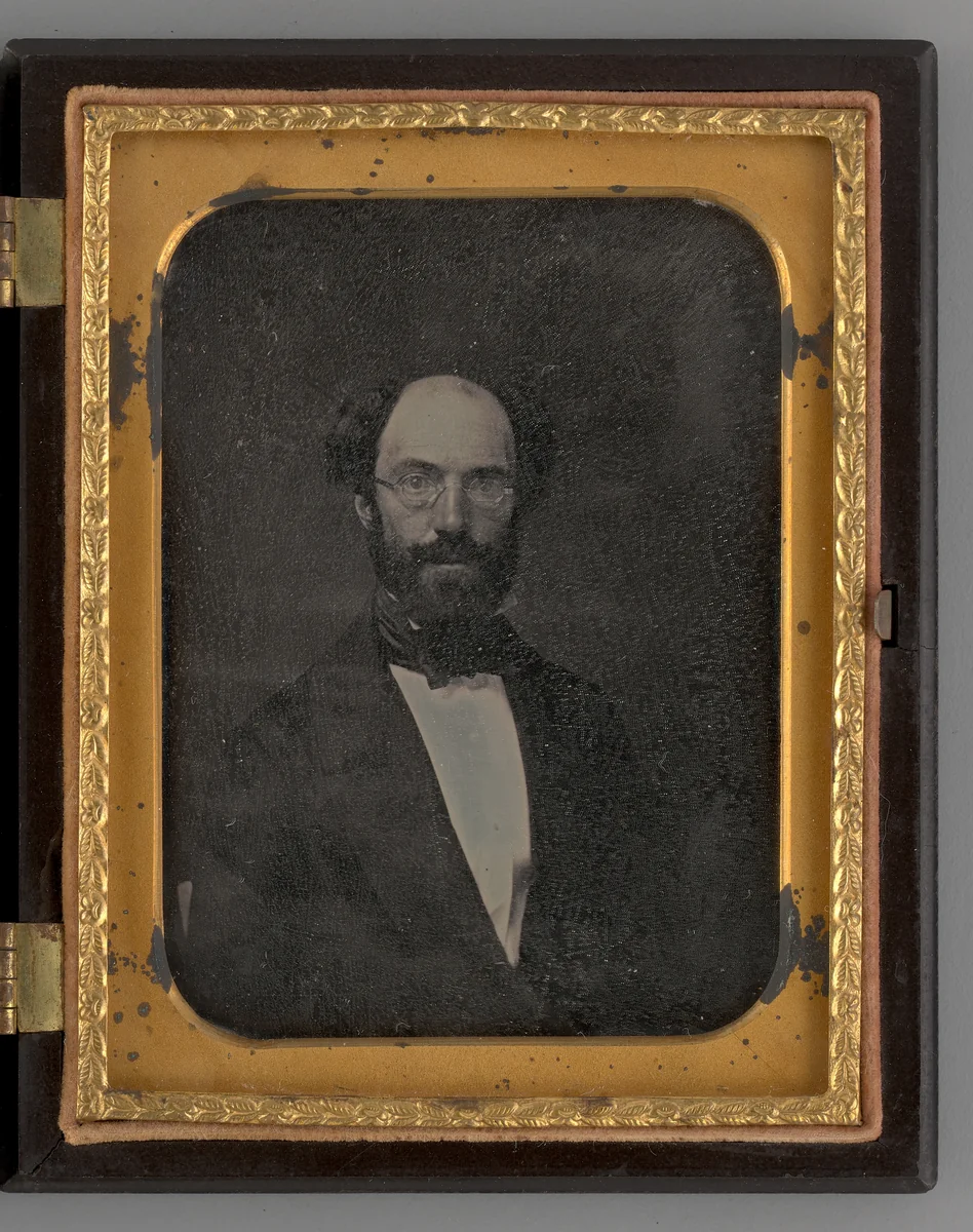 Untitled (Portrait of a Man) by Unknown maker, other, 1861