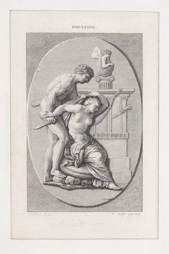 Polyxena by Vincent-Marie Langlois, print, 1786