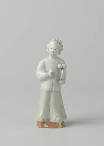 Figure of a woman holding fruit by anonymous, other, 1800