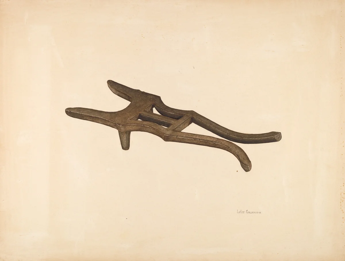Bootjack by LeRoy Griffith, index of american design, 1940