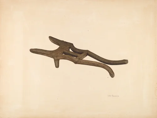 Bootjack by LeRoy Griffith, index of american design, 1940