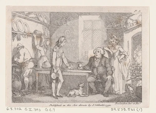 Young Adams Catechised by Parson Adams, from "The Adventures of Joseph Andrews, and his friend Mr. Abraham Adams" by Thomas Rowlandson, print, 1792