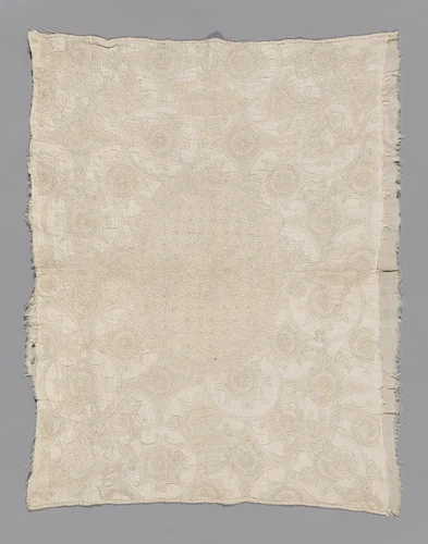 Panel by England, textile, 1701-1725