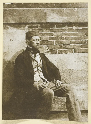 Bayard, les yeux Fermès by Hippolyte Bayard, photograph, 1842-1850