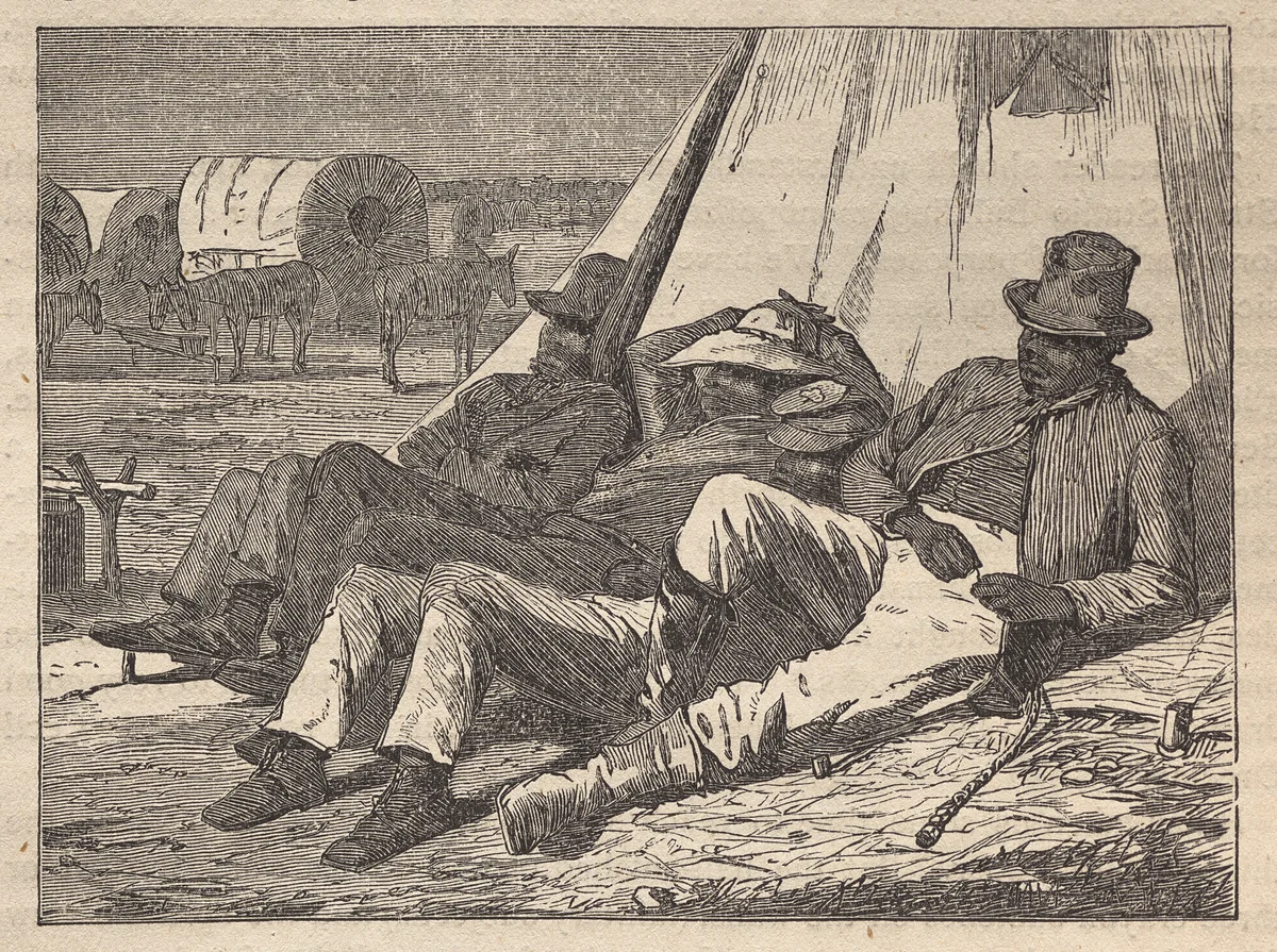 The Bright Side by Winslow Homer, print, 1866
