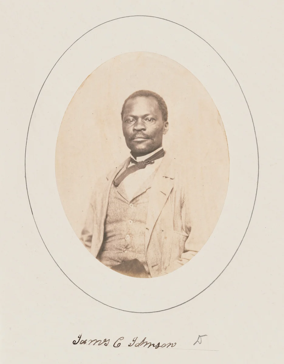 James Collins Johnson, Princeton University by George K. Warren, photograph, 1860