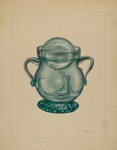 Sugar Bowl by John Tarantino, index of american design, 1936